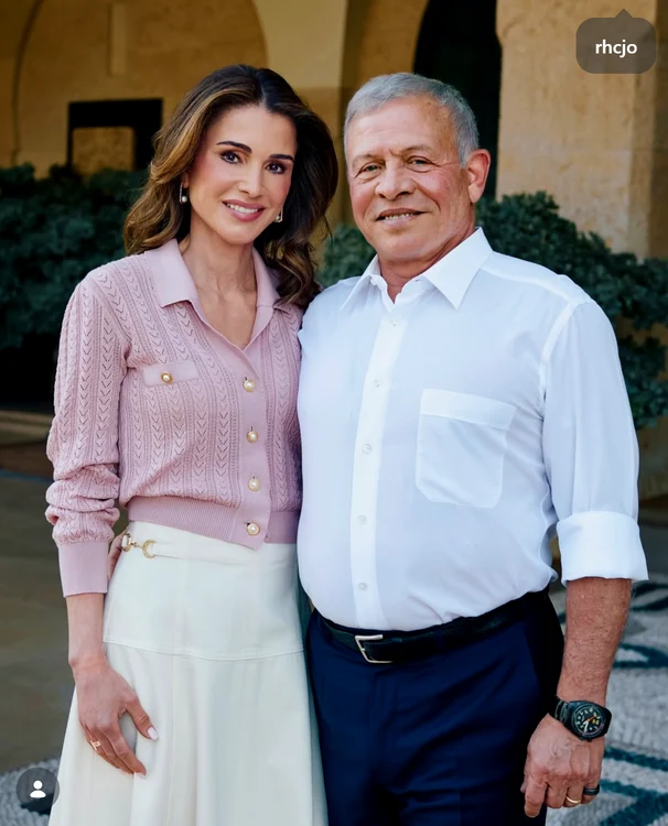 Rania și soțul, Insta png