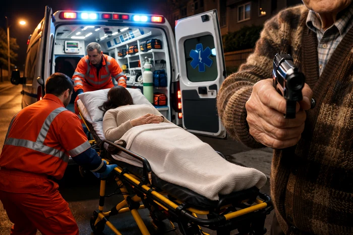 Femeia a scăpat, din fericire, cu viață / foto: Click!