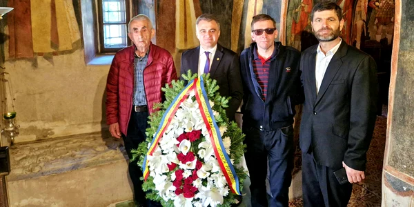 Comemorarea morții domnitorului Matei Basarab la Mănăstirea Arnota din Vâlcea Foto Florin Epure