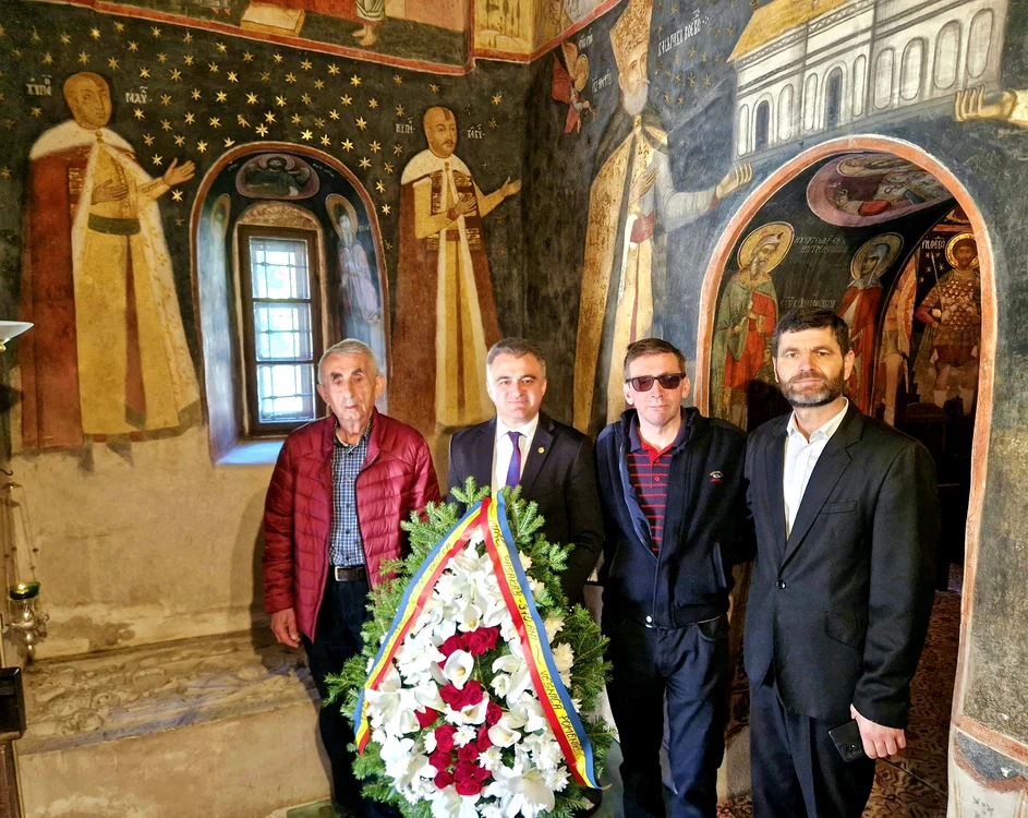 Comemorarea morții domnitorului Matei Basarab la Mănăstirea Arnota din Vâlcea Foto Florin Epure