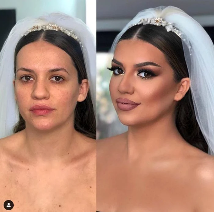 Miresele aleg un makeup profesional în ziua nunții lor