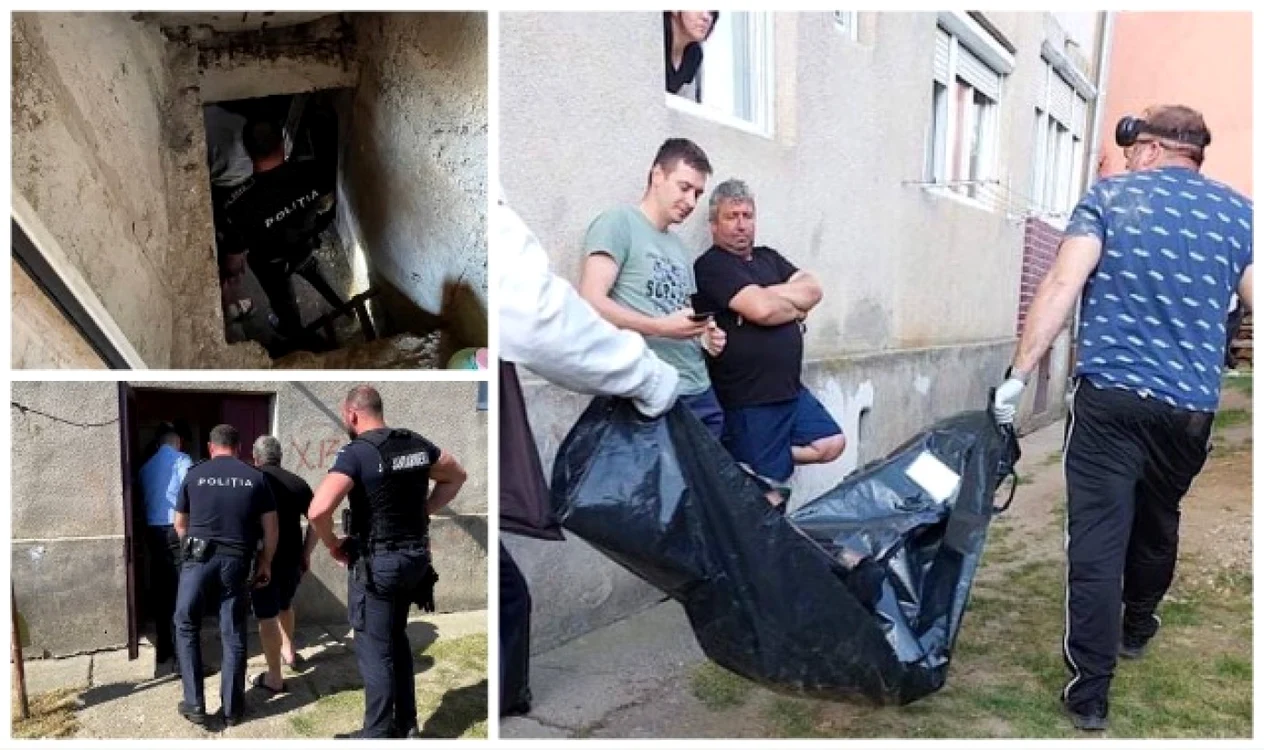 Scheletul a fost descoperit miercuri de administratorul blocului care a deschis o boxă ce nu mai fusese deschisă de 10 ani Foto: alesdonline.ro
