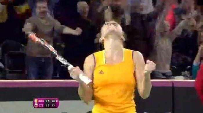 
    Simona Hlep si bucuria victoriei  