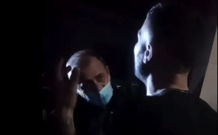 Poliţistul este anchetat de conducerea IPJ Gorj Foto: Captură