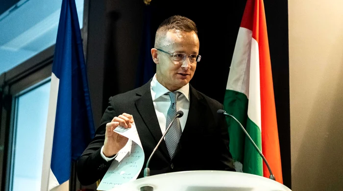 Peter Szijjarto. FOTO Arhivă