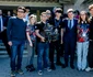 Nicușor Dan i-a felicitat pe elevii din lotul național de robotică FOTO Facebook / Nicușor Dan