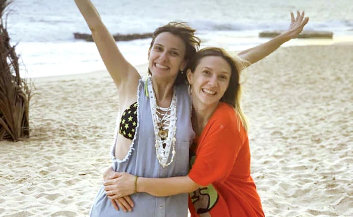 Dana Rogoz şi Adela Popescu sunt împreună în Sri Lanka
