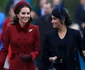 Kate și Meghan, aceeași pălărie