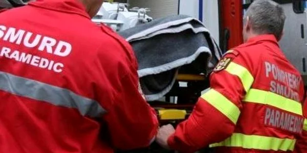 Echipaj SMURD a intervenit la accident Foto: Arhivă