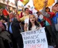 Ziua 15 de proteste impotriva Rosia Montana in Bucuresti FOTO Mediafax/AFP