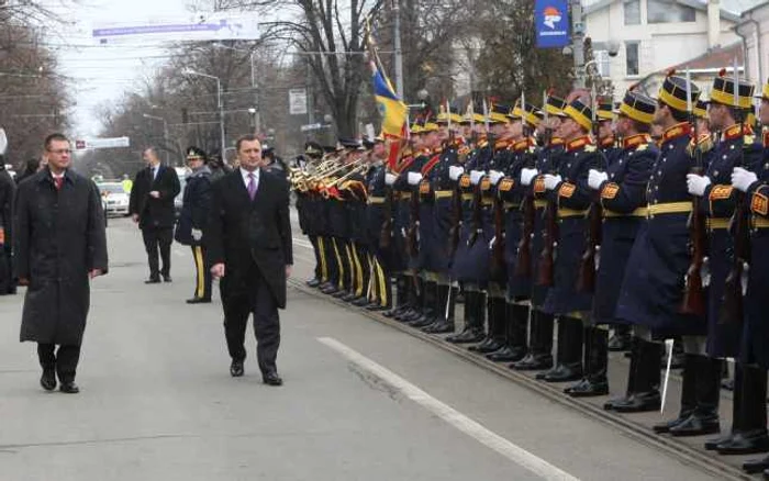 Vlad Filat și Mihai Ungureanu la Iași