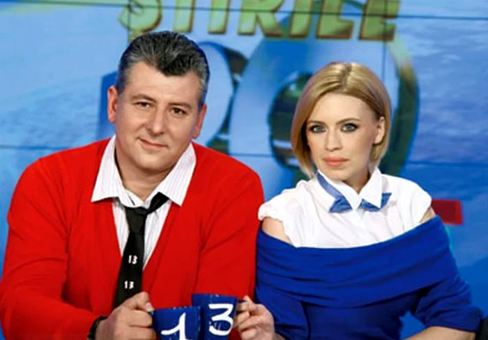 Andreea Liptak a prezentat știrile dimenții alături de Mihai Dedu