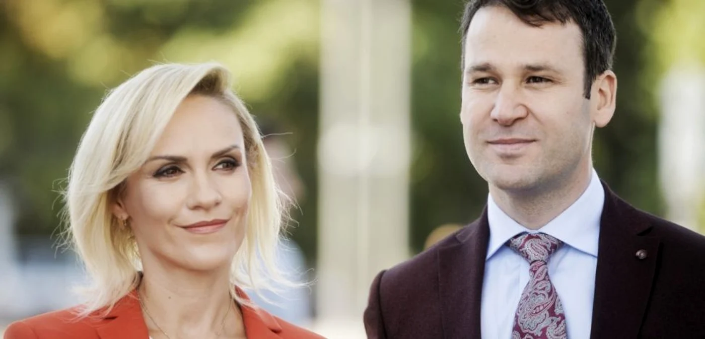Gabriela Firea şi Robert Negoiţă, Primarul Sectorului 3 FOTO: Mediafax
