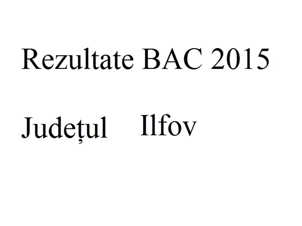 edu.ro Rezultate Bacalaureat 2015 Ilfovfoto: click.ro