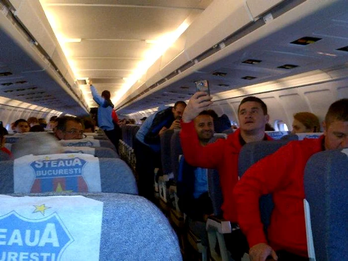 Steliştii, obosiţi, dar zâmbitori după reuşita calificării în primăvara Europa League.