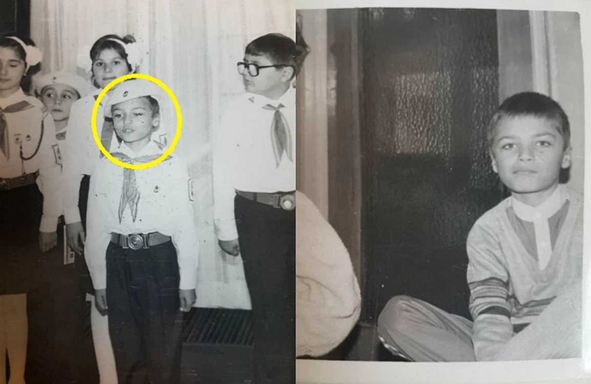 "Când eram mic, tata era fotograful școlii"