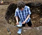 Cercetări arheologice la tumulii din Băicoi (© Muzeul Județean de Istorie și Arheologie Prahova)