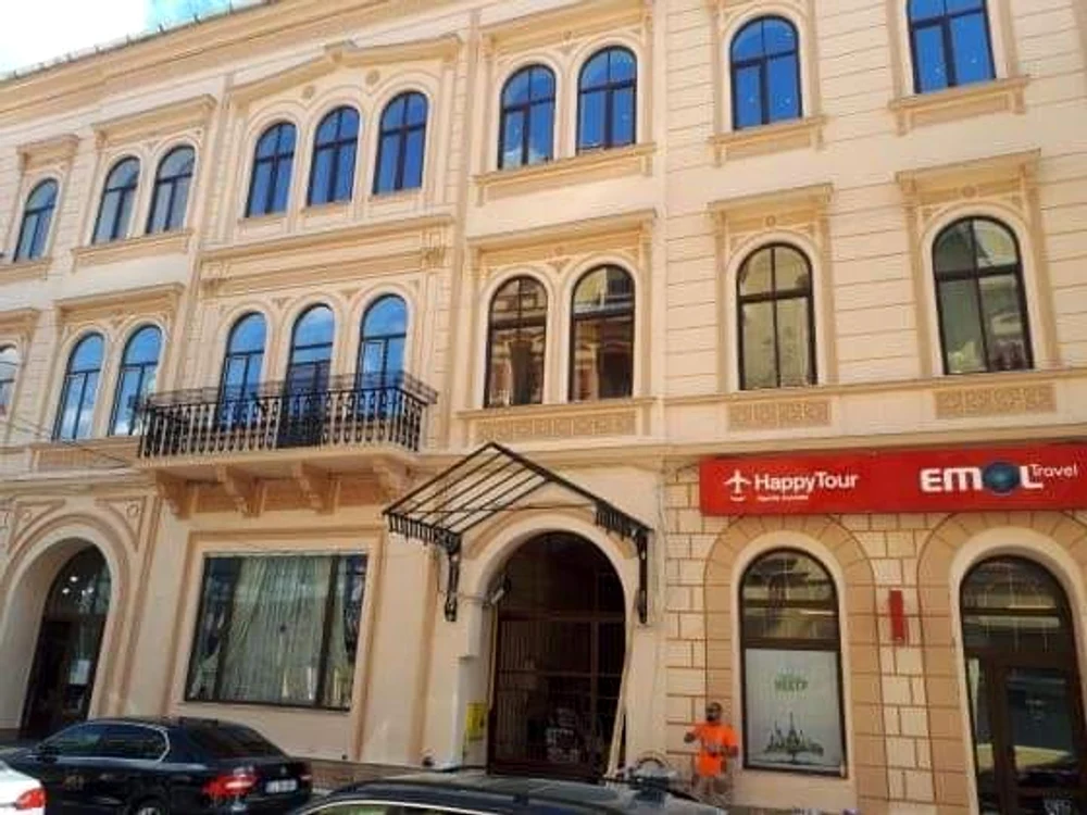 Clădirea fostului Hotel Cornul Vânătorilor, unde s-a consumat drama FOTO Andrei Ando