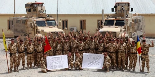 militarii din afganistan o sustin pe halep FOTO mapn.ro