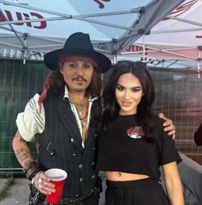 Johhny Depp, alături de Margherita de la Clejani