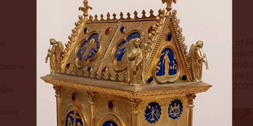 niste hoti au furat artefacte religioase FOTO TWITTER