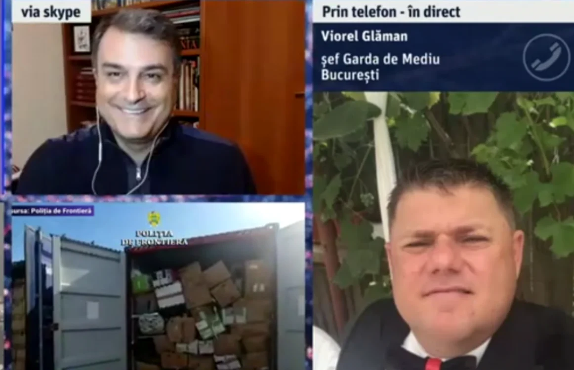 Lucian Mîndruţă şi Viorel Glăman s-au certat în direct FOTO Captură Digi24.