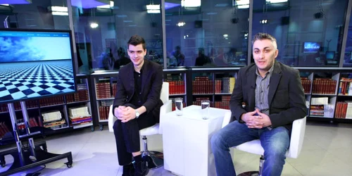 Cătălin Biga si Alexandru Matei la Adevarul Live FOTO Eduard Enea 