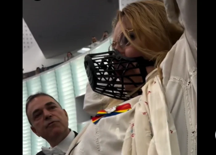 Diana Șoșoacă. FOTO captură video Facebook