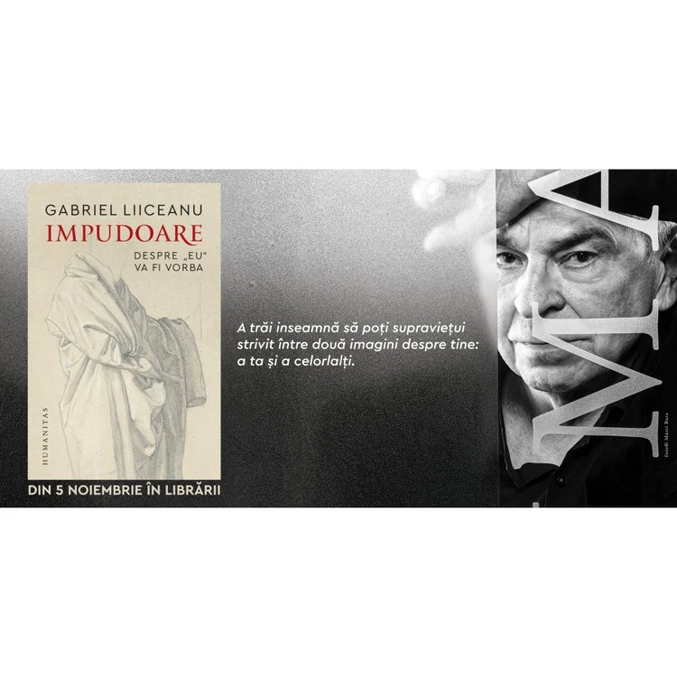 Cartea anului la Humanitas: „Impudoare” de Gabriel Liiceanu jpeg