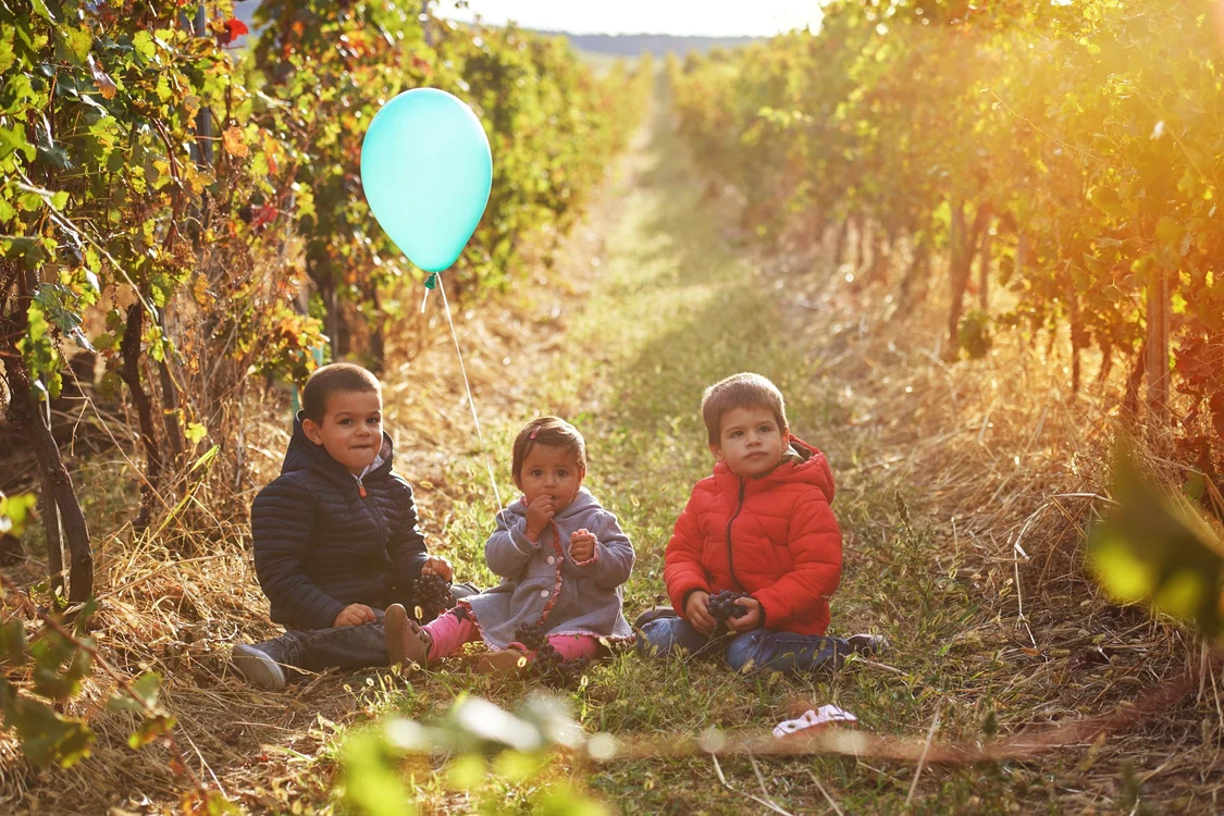 Cei trei copii care fac parte din familia Țucudean FOTO arhivă personală