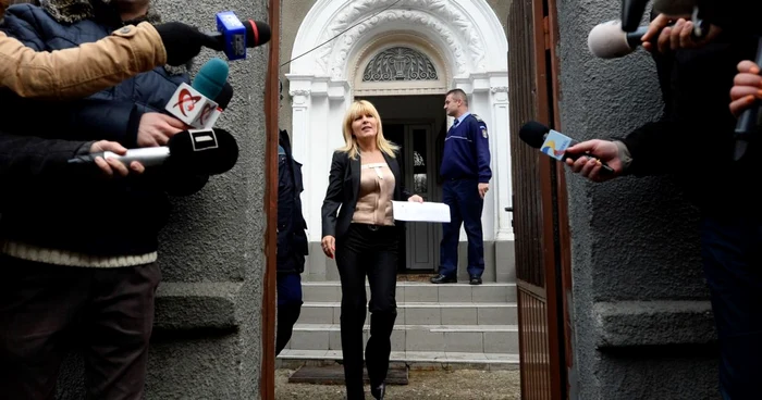 Elena Udrea a fost citată la DNA FOTO Mediafax