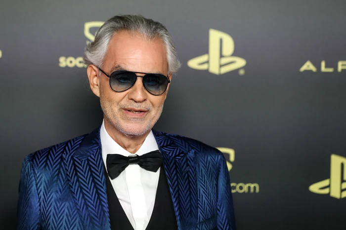 Andreea Bocelli și-a pierdut vederea în copilărie FOTO EPA-EFE