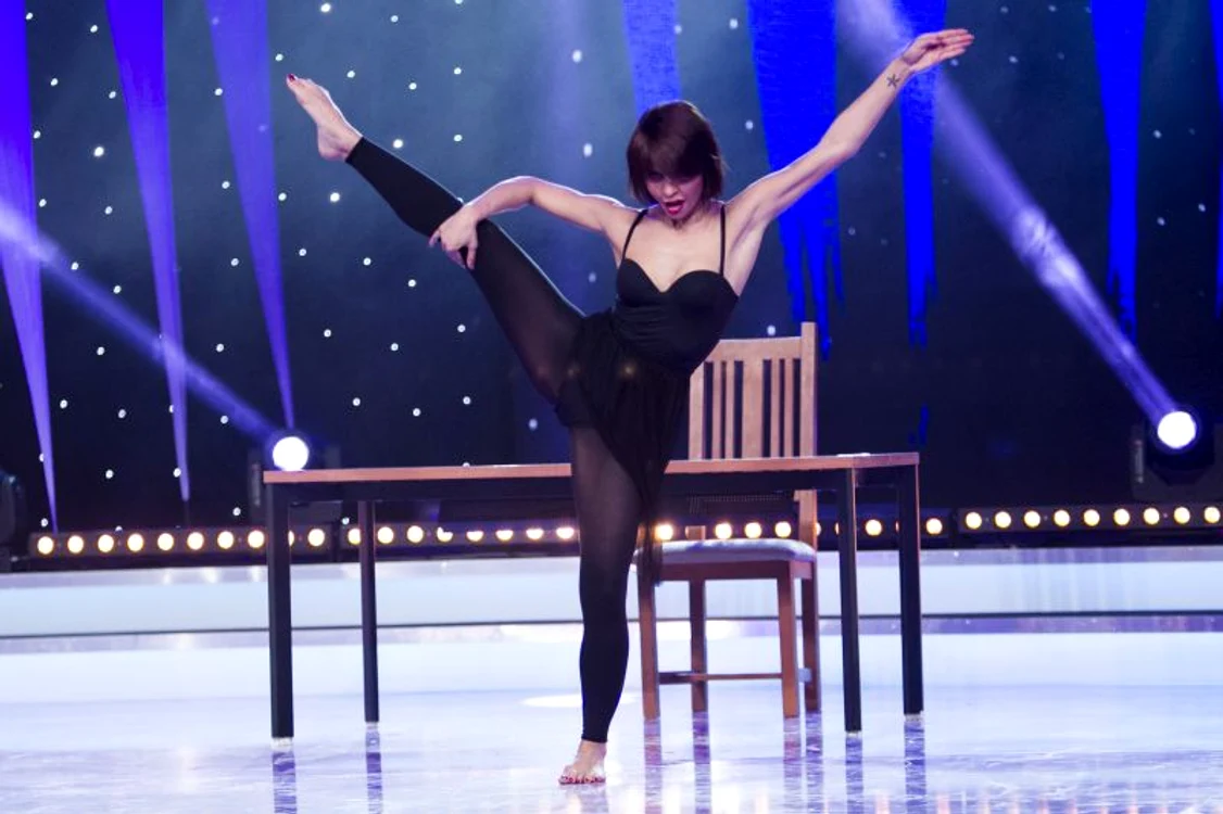 Andreea Popescu a avut o prestaţie foarte apreciată la «România dansează». (Foto: Antena 1)