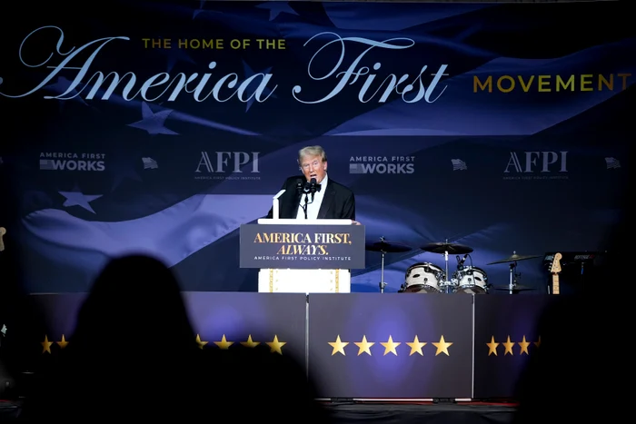Donald Trump la gala organizată la reședința sa Mar-a-Lago FOTO PROFIMEDIA