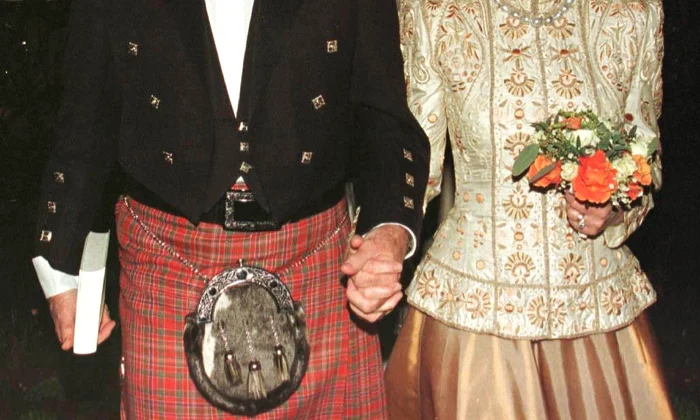 EXCLUSIVE: Stock images of Helen Mirren at her wedding to millionaire film director Taylor Hackford at Ardersier, near Inverness on December 31, 1997 jpeg