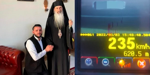 Soferul lui Teodosie sursa colaj foto FB/Mihăiţă Sadîca şi IPJ Constanţa