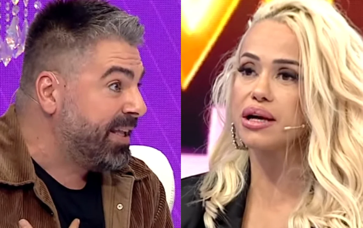 
    Spiritele s-au încins între Maurice Munteanu și Anda AdamFoto: captură video KanalD  