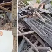 casa distrusa de explozie in recea foto captura video Sursa Ta png