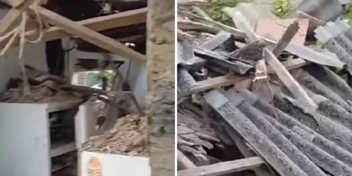 casa distrusa de explozie in recea foto captura video Sursa Ta png