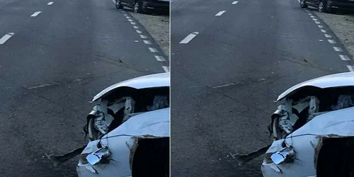 Vâlcea Accident în Prundeni cu patru maşini distruse şi două victime pe fondul oboselii Foto Adevărul