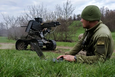 Platforma robotică Gnom  ucraina FOTO EPA EFE jpg