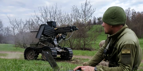 Platforma robotică Gnom  ucraina FOTO EPA EFE jpg