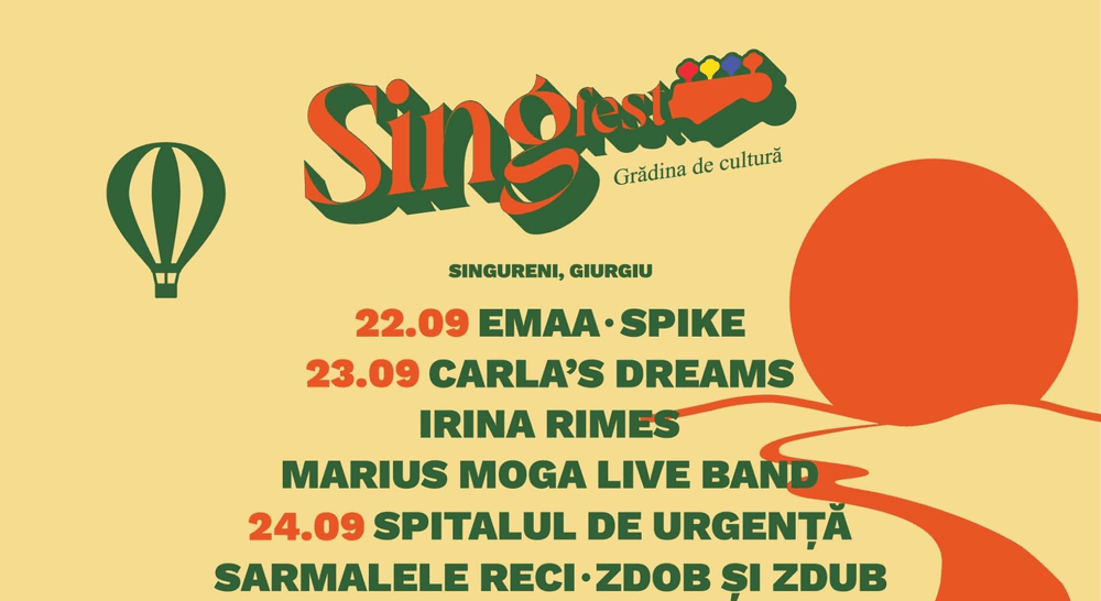 Carlaʼs Dream, Irina Rimes și Zdob și Zdub, printre artiștii care for cânta la festivlul rural Singfest