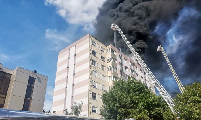 Incendiul de la Timișoara a fost provocat de muncitori FOTO Ștefan Both