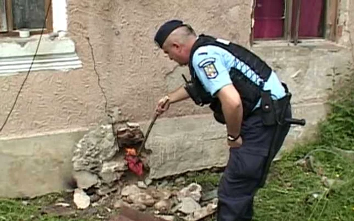 Şarpele nu a fost găsit                                                                                                       foto: Gorj TV