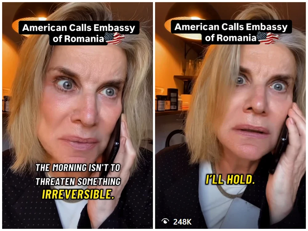 Comedianta a făcut și o serie de glume despre tradițiile locale. FOTO: captură Instagram