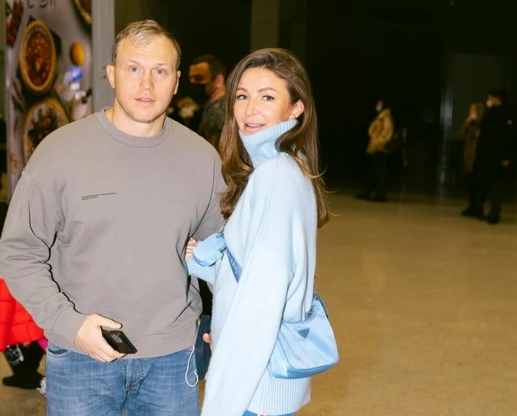Alexei Blinovsky şi soţia sa, foto Instagram