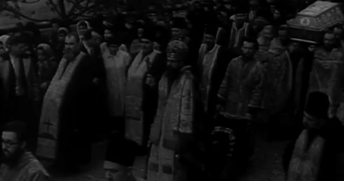 Hramul Sfintei Parascheva din 1956 FOTO Captură video Titi Dincă