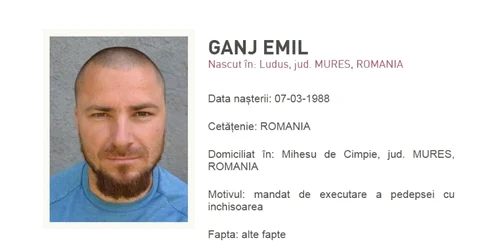 emil ganj criminal cautat foto politia jpg