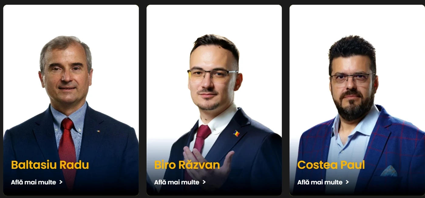 Radu Baltasiu, pe listele AUR FOTO europarlamentari2024.ro/candidati-aur